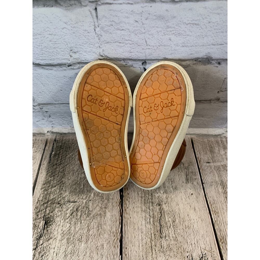 CAT & JACK Boy’s Mateo High Top Sneakers / Size: 5 - Picture 6 of 10